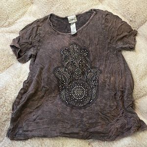 Brown daytrip t shirt